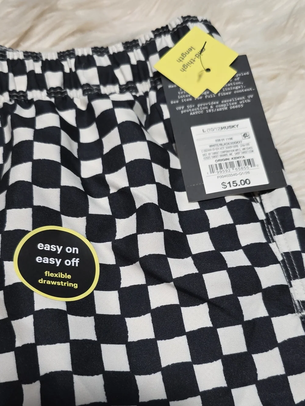 NWT Target Art Class Boys Bathing Suit- L 10/12 HUSKY